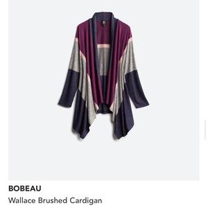 Bobeau Wallace Brushed Cardigan